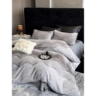 2025- Luxurious Premium Rabbit Fur Bedding Set - Smooth, Warm TOKYO.BEDDING