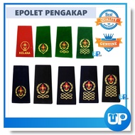 Epolet Pengakap Pemimpin Cikgu Guru Pangkat Kelana Merah Hijau Birutua Kokurikulum Sekolah Scout Tea