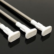Spring Loaded Extendable Telescopic Shower Curtain Rail Rod Pole Rods 3 Sizes