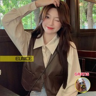 Eunice Latest Korean Style Leather Vest - All Sizes