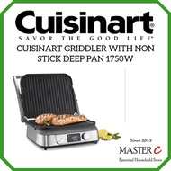 Cuisinart Griddler With Non Stick Deep Pan 1750W