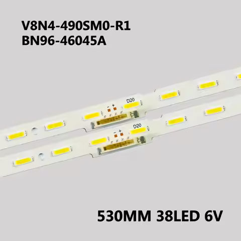 LED Backlight For Samsung V8N4-490SM0-R1 BN96-46045A UN49RU8000 QN49LS03RAFXZA LH49QBREBGCXZA UN49RU