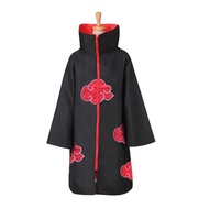 Cloak Akatsuki Cosplay Costumes Anime Coat Mantle Deidara Red Cloud RobeCOD