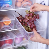 ✨Free Shipping✨Refrigerator Storage Box Drawer Rectangular Crisper Food Freezer Box Kitchen Household Preservation Plast