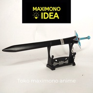 Gantungan Kunci Anime Pedang Kirito Sao Dark Repulser Sword Art Online