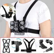 Mobile Phone Chest Strap Mount GoPro Chest Harness Holder Chest Mount Action Camera Holder cellphone