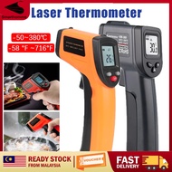 GM320 Laser LCD Digital IR Infrared Thermometer 50-380° Non-Contact Thermometer Industrial Infrared 