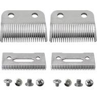 2x Blade Fit for Wahl Clipper Blades, Fit for Wahl Precision Replacement Blades,2 Hole Clipper Blade