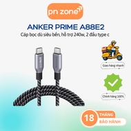 Anker Prime C To C 240w Umbrella Covered Fast Charging Cable A88E2 -
