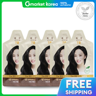 Daeng Gi Meo Ri | ยาย้อมผมแบบสะดวก 7 เบอร์ สีดำ 5 ชิ้น