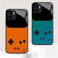 kartun Glass casing xiaomi for REDMI K40S/K40/K20/K60 Ultra/K50 Ultra/Note12/8/7/10c/10/A3/A1 Plus/A