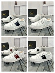 閒置普拉達Prada男士低幫休閒板鞋 小白鞋皮鞋 35-46碼 香港順豐包郵