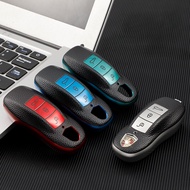 TPU Car Smart Key Case Cover Bag Shell Keychain for Porsche Cayenne 911 996 Macan Panamera Boxster 9