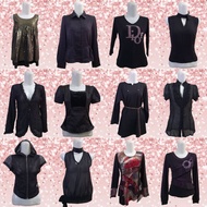 KEMEJA Dark Black Edition Shirt & Blouse Tops 3 July 2022