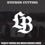 Lb Liberty Sticker / Sticker Cutting