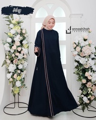 Sahabat gamis | Yasmin dress by annashihah | abaya best premium yoris fluid bisa cod.bayar ✓