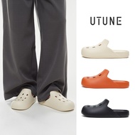 UTUNE Mules Shoes For Women Men Couples Summer Outdoor Slippers Indoor Sandals Slides EVA Soft Non-s