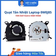 FAN Dell Vostro 14 5468 5568 Inspiron 15 7560 7572 Laptop Cooler FAN 0W0J85 W0J85 ZIN LIKENEW