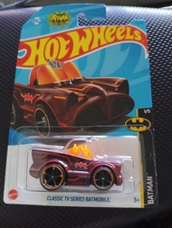 Hot wheels TV SERIES BATMOBILE maroon