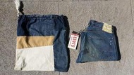 西方不敗全新全球限量429條美國製Levi's LVC 201 1915年Vault Piece 643M廠附布袋W32