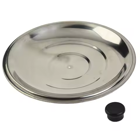 Wok Pan Pot Lids Stainless Steel Lid Replacement Round 32/34/36/38/40cm Cookware Parts Kitchen Cooki