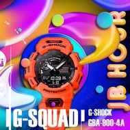 *𝟏𝟎𝟎% 𝐀𝐮𝐭𝐡𝐞𝐧𝐭𝐢𝐜* CASIO  G-Shock GBA-900-4A / GBA-900 / GBA 900 / GBA900  Red Resin Band Men Sports Watch