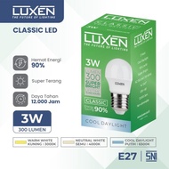 Luxen Classic LED Bulb 3 Watt