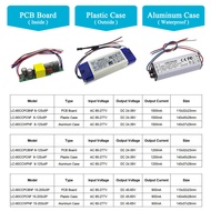 No Flicker 40W 50W 60W LED Driver 1500mA 1200mA 900mA 24-39V 40 50 60 W Watt Lighting Transformers For DIY Lamp Floodlight