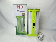 Đèn Pin Led Sạc ND-8002S Tích Điện Từ Năng Lượng Mặt Trời