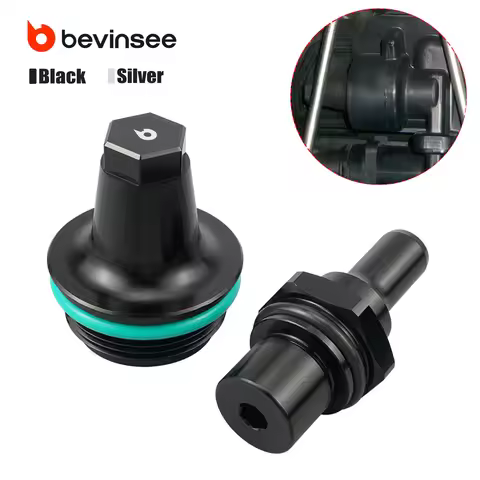 Aluminum PCV Valve & Cover Kit for BMW N54 E92 E90 335i E60 E61 535i E82 E88 1M 135i F1 F2 740i 740L