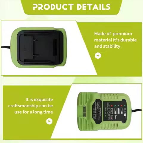 Reliable- AC100-240V Lithium Battery Mini Compact Charger for MAKITA 40V Lithium Battery BL4025 BL40
