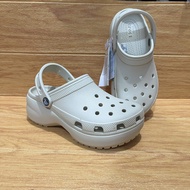 รองเท้าแตะ Crocs platform ผู้หญิงแบบสวมส้นสูงใหม่ใส่สบายไซด์ 36-----40