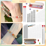 SEL 1 Set Big Eye Beading Needle Bead Needle Set Long Straight Beading Needle