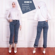 Boyfriend jeans 7/9 Non-Stretch. premium jeans M888 74 & 75 [Size: 27.28.29.30]
