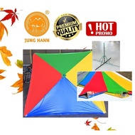 7 Kaki Payung Petak (2.1m) Cap Unta 7 feet Square Umbrella Night Market Canopy Kanopi Khemah Niaga P