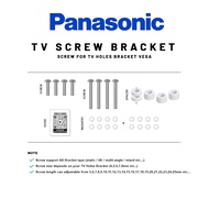 [PANASONIC] Tv Screw for TV Bracket Holes VESA Wall Mount Skru for TV Hanging Holes