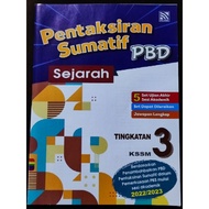 ［全新］Latihan Sejarah Tingkatan 3 2022/2023