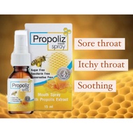 Propoliz Oral Spray 15ML [ANTI-INFLAMMATION] [SORE THROAT] [ITCHY THROAT] [ANTI-BACTERIAL]