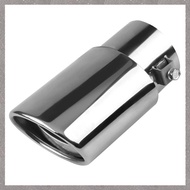 [M G L O] 1 Piece Car Exhaust Tip, Car Exhaust Pipe Modification Tail Throat Tail Pipe 2.1In to 1.5I