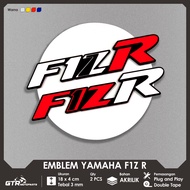 F1ZR EmblemGTR 2 PCS 3D Embossed Logo Yamaha FIZR Motorcycle Accessories