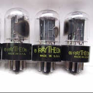 6SN7GTB Raytheon Black Plate Triode Preamp Tube 6SN7 6h8c 5692 VT231