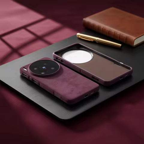 Full Coverage Magnetic for ALCANTARA Case For Vivo X300Pro X200Ultra X90Pro X80 for Magsafe Artifici