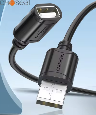 CHOSEAL USB Extension Cable 2.0 Male to Female Extension Cord USB For Phone Computer USB Flash Drive