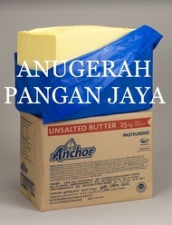 sale Anchor Unsalted butter 25kg berkualitas