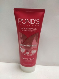Pond Age Miracle Facial foam 100g Ultimate Youth HEXYL RETINOL.