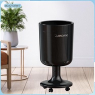 [mojotorw7] Wheeled Waste Bin, Large Capacity Waste Container with Retaining  Design, Waste Bin for 