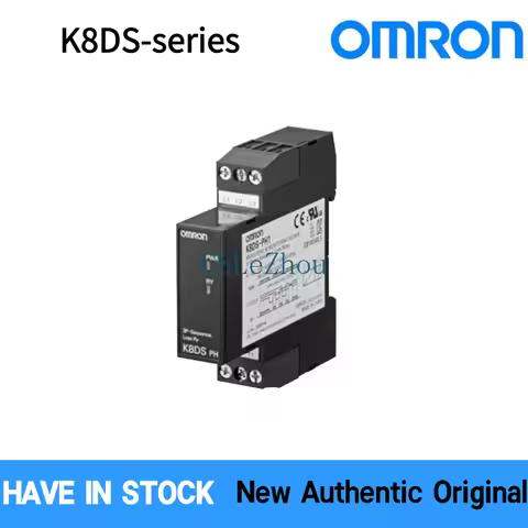 Authentic OMRON 3 Phase Voltage Monitor Relay K8DS PH1 PM2 K8AK PM2 PA2 001 for Industrial Power Sys