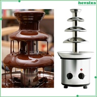 Electric Chocolate Fondue Fountain DIY Waterfall For BBQ Sauce Liqueurs