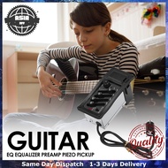 EQ-7545R EQ Preamp Piezo Pickup 4 Bands Electro-acoustic EQ Equalizer Musical Instruments Parts
