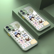Case Tartan Bear Kitty Roro Jump My Choice Casing hp VIVO V21 V23E Y33s Y21S Y20 Y30 Y91C V21 4G 5G 